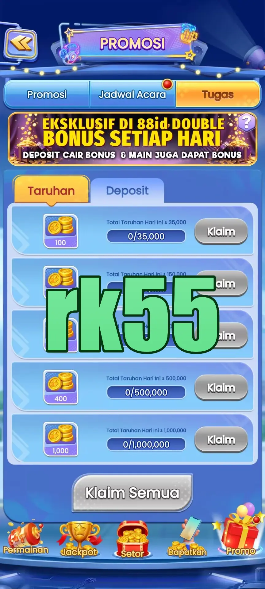 rk55 Tangkapan Layar - APK Resmi